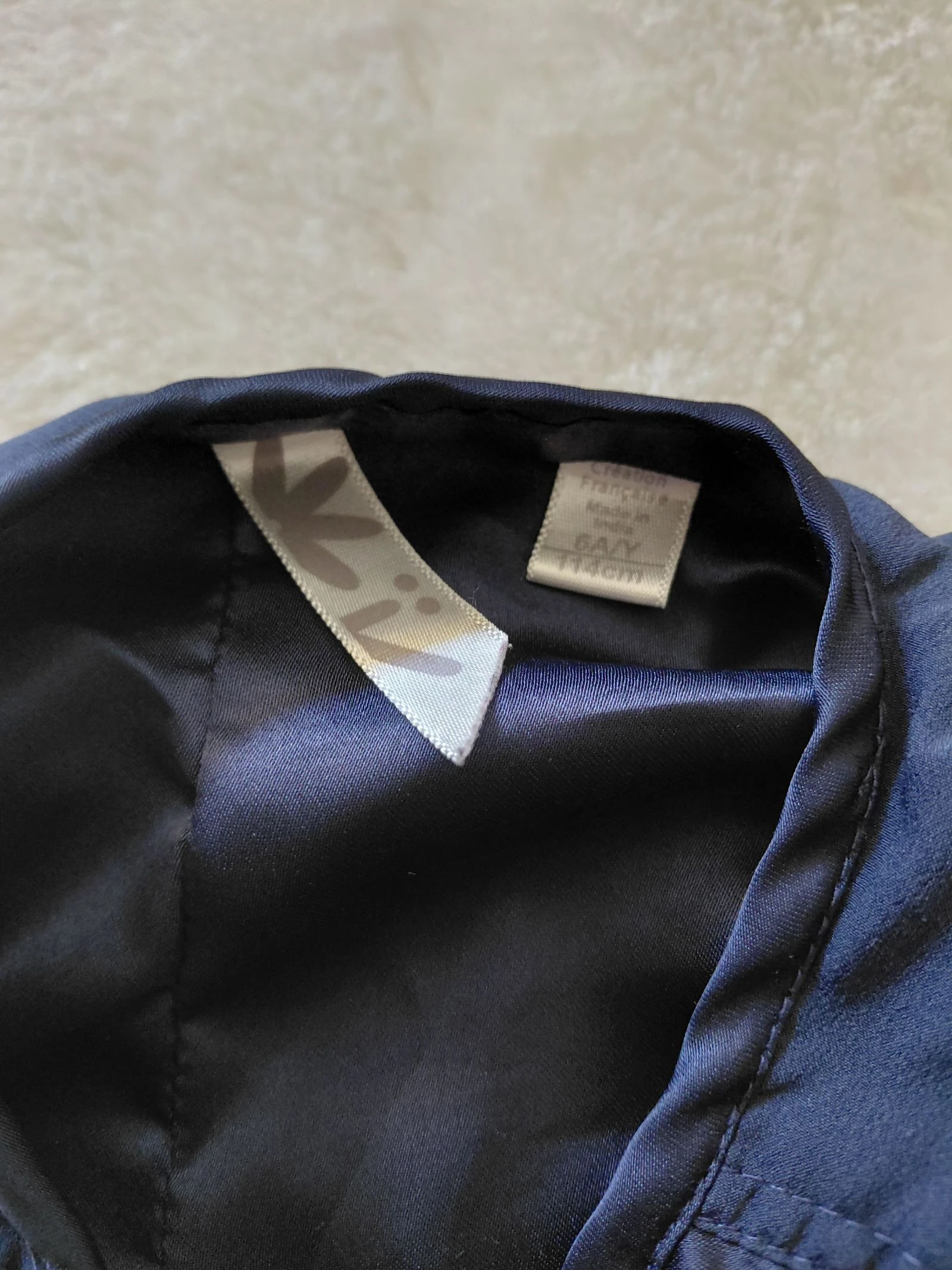 Navy blue ceremonial dress Okaïdi 6 years old – photo 6